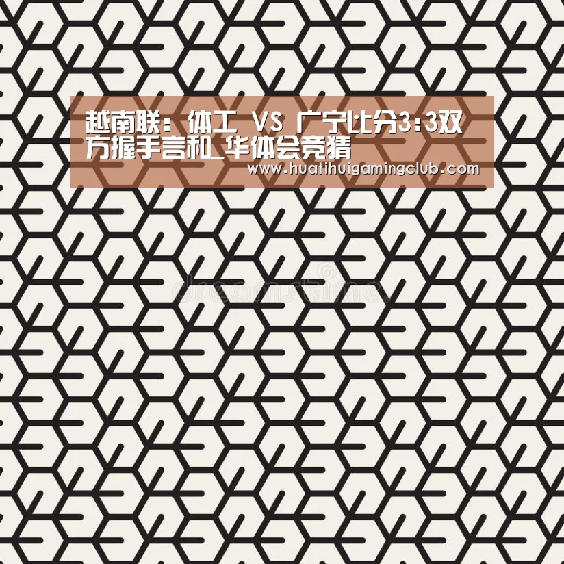 越南联: 体工 VS 广宁比分3:3双方握手言和_华体会竞猜(图2) 华体会竞猜